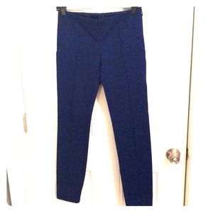 INC dark blue knit leggings